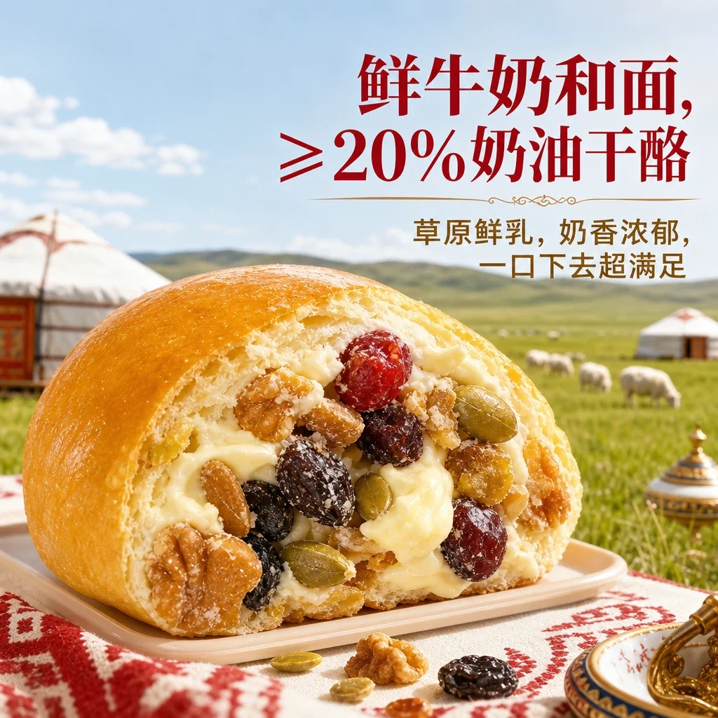 坚果面包