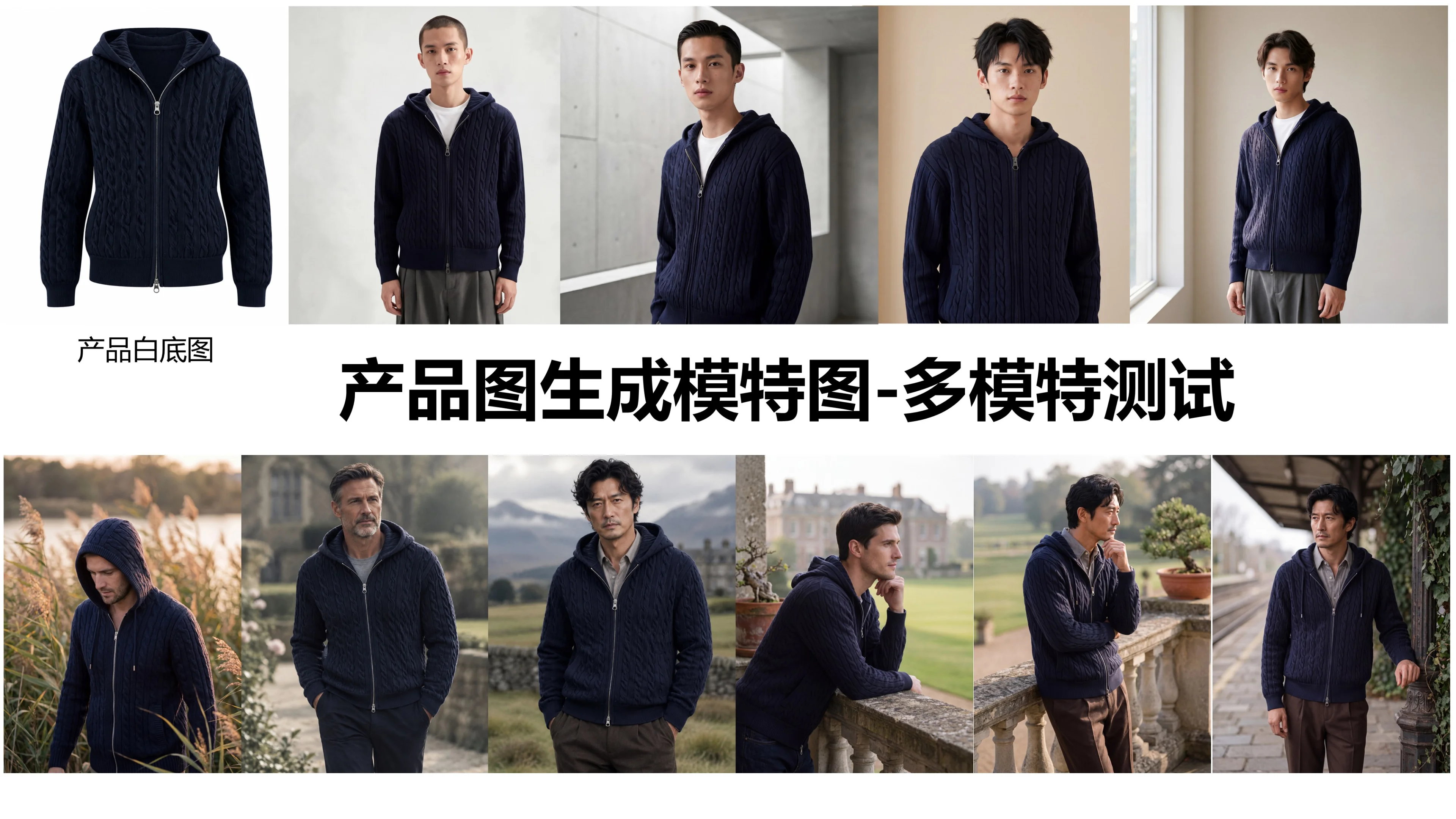 AI模特生成