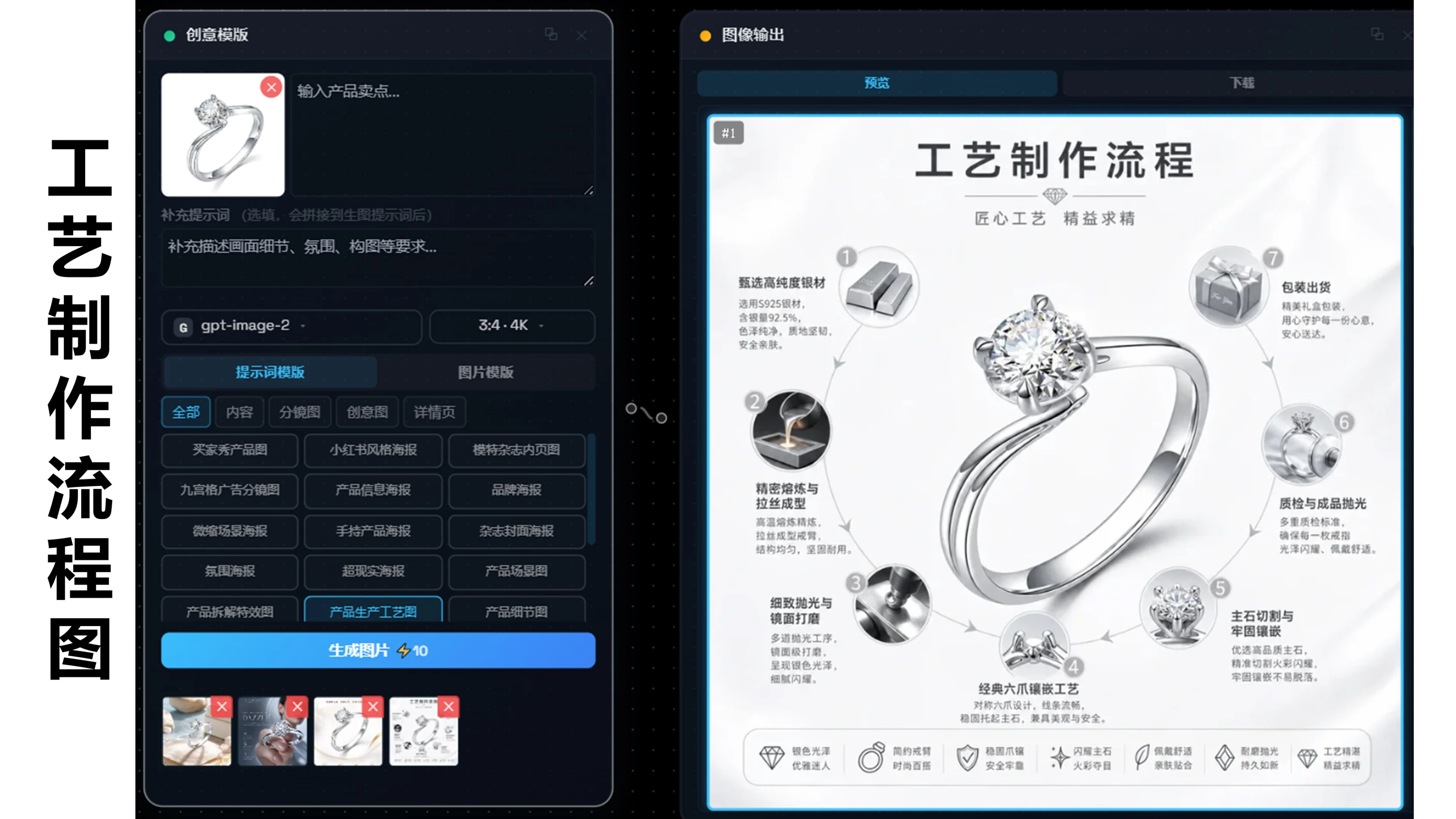 工艺制作流程图
